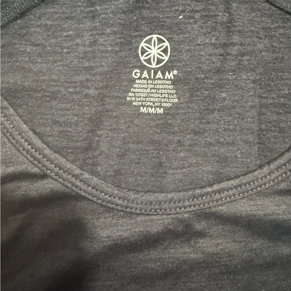 GAIAM Gray Tank Top